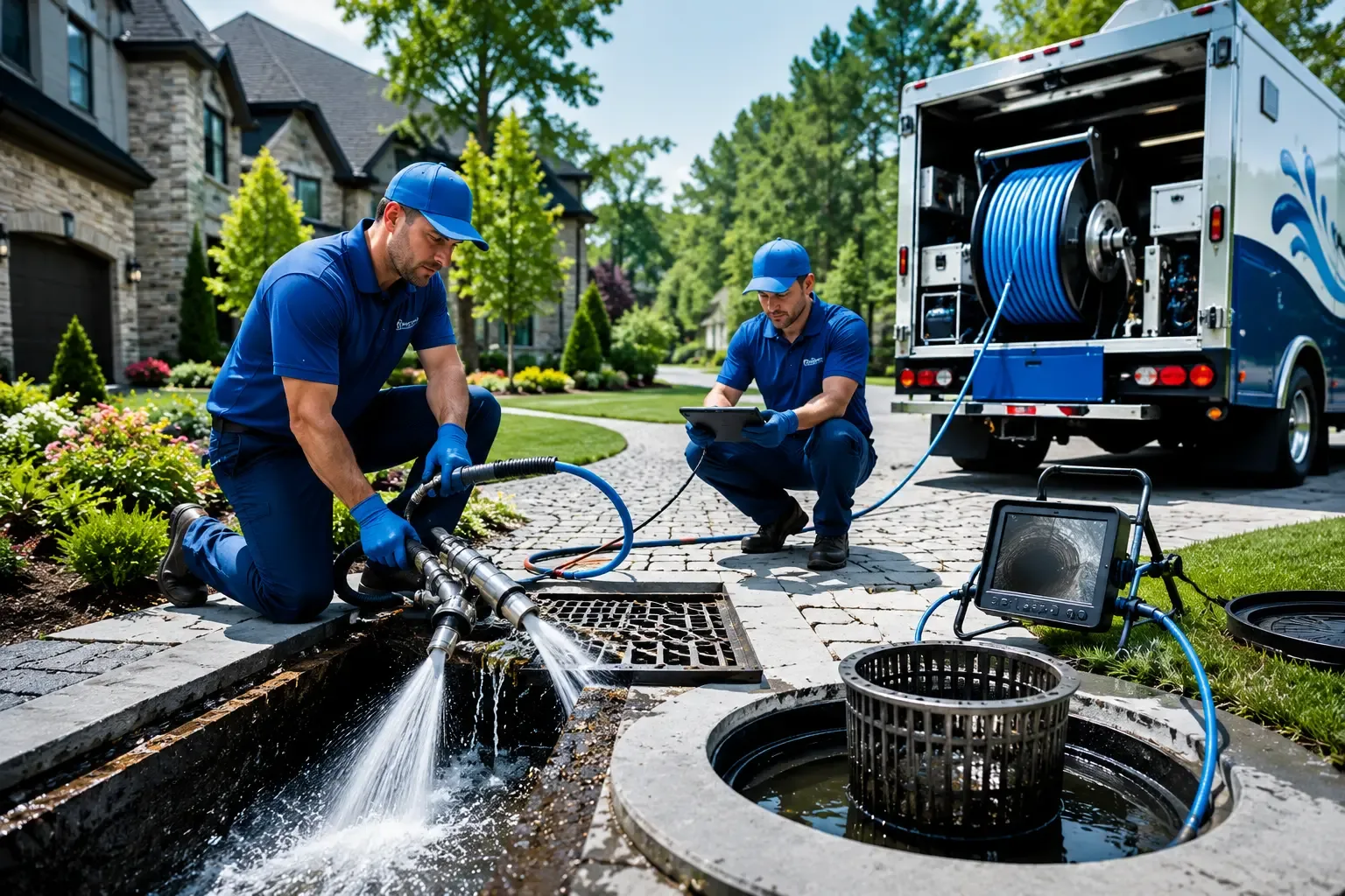 Local outdoor drain cleaning professionals in Huron, OH