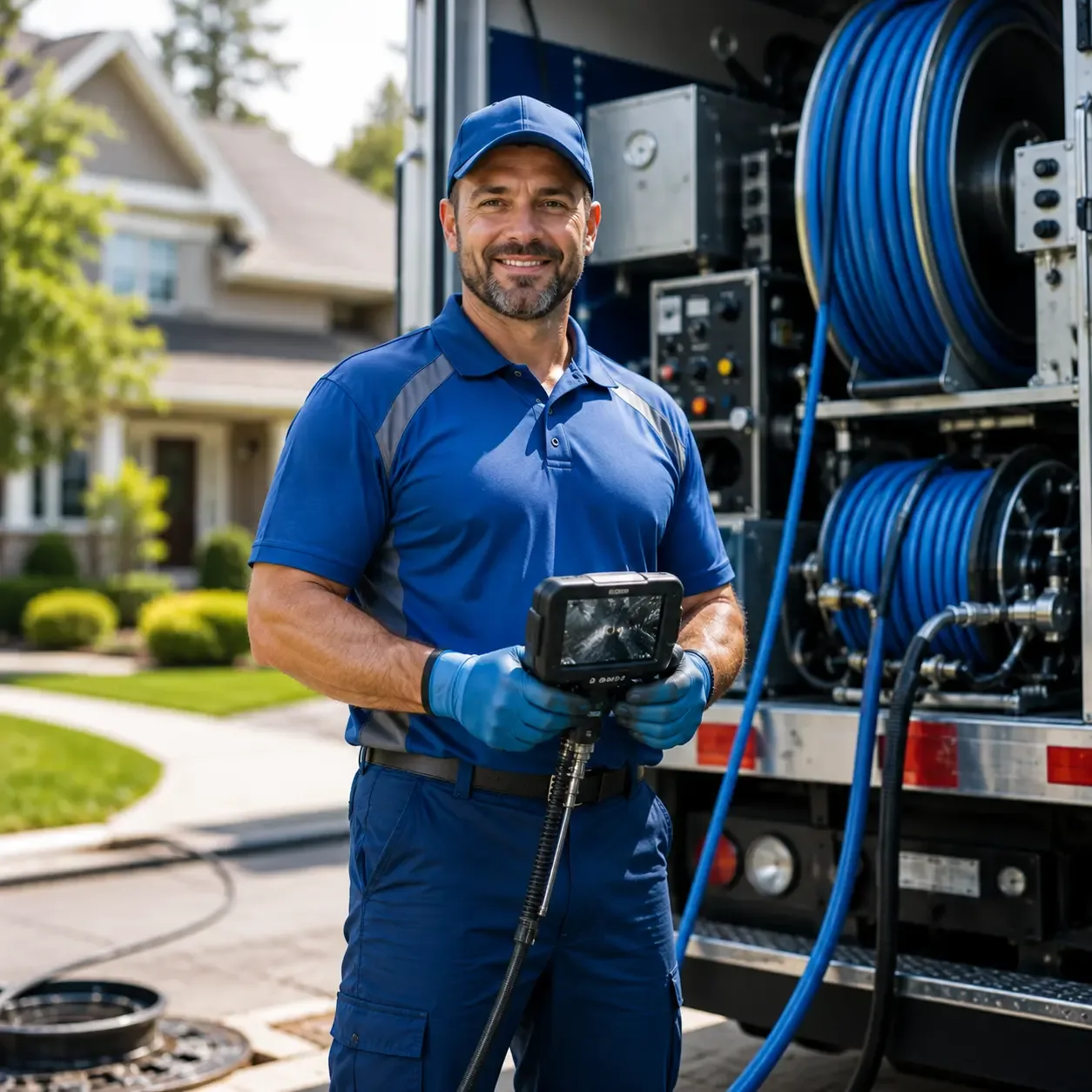 Local outdoor drain cleaning specialists in Huron, OH